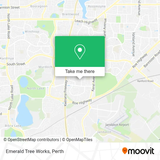 Mapa Emerald Tree Works
