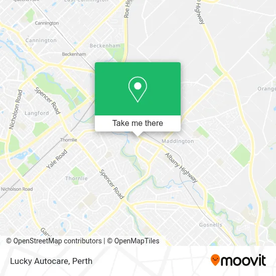 Mapa Lucky Autocare
