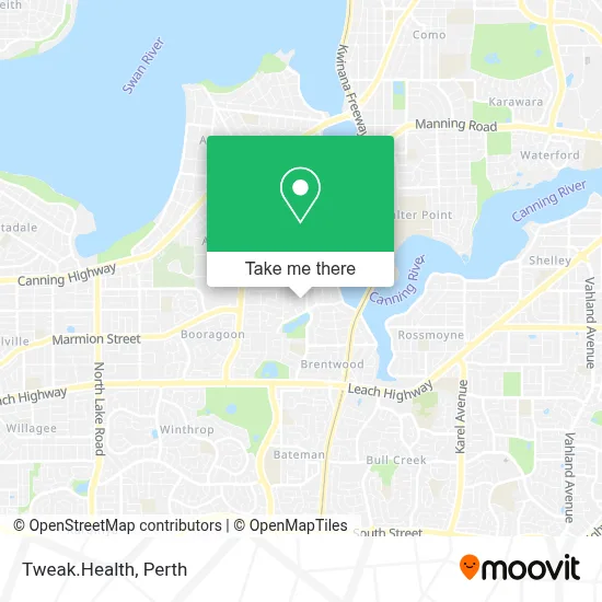 Mapa Tweak.Health
