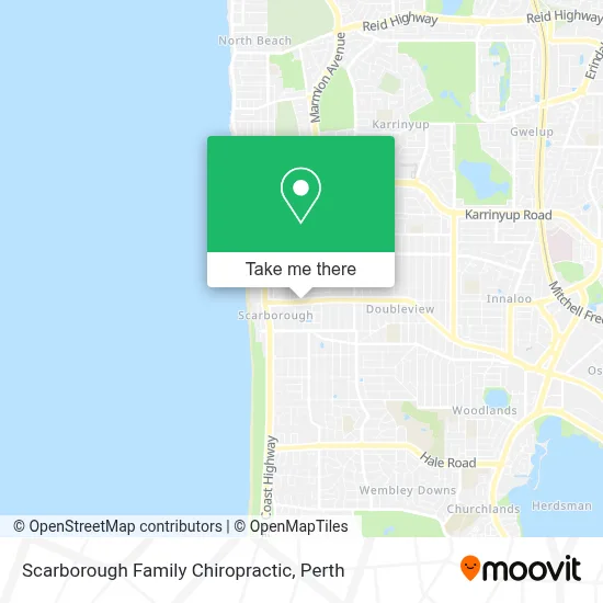 Mapa Scarborough Family Chiropractic