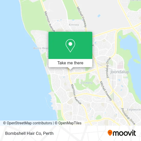 Mapa Bombshell Hair Co
