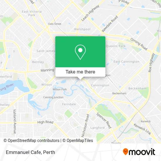 Mapa Emmanuel Cafe