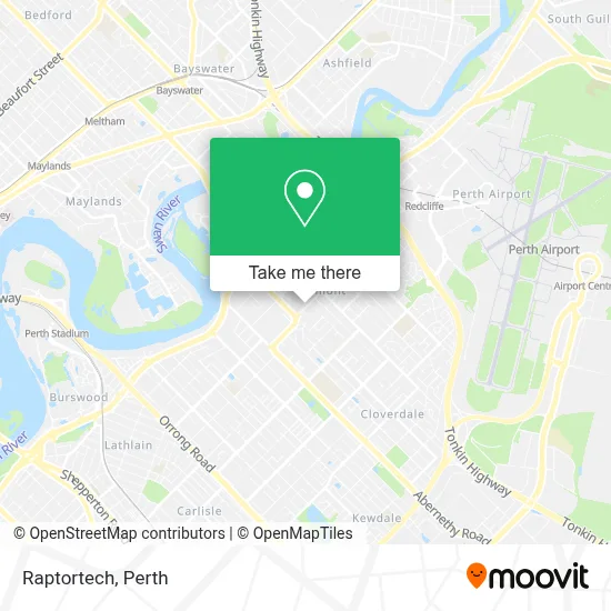 Mapa Raptortech