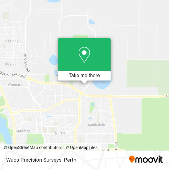 Mapa Waps Precision Surveys