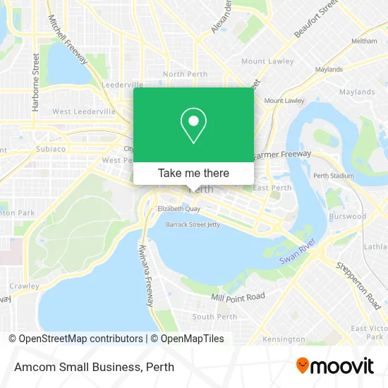 Mapa Amcom Small Business