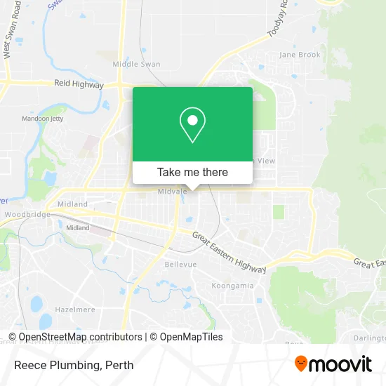 Reece Plumbing map