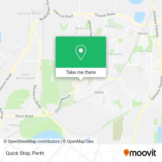 Quick Stop map