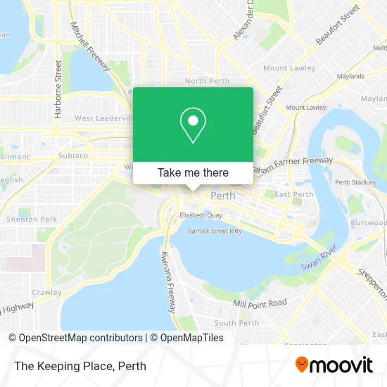 Mapa The Keeping Place