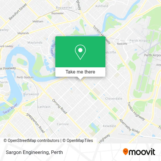 Mapa Sargon Engineering