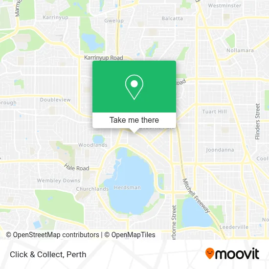 Click & Collect map