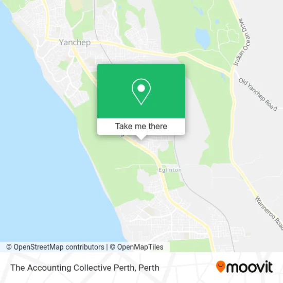 Mapa The Accounting Collective Perth