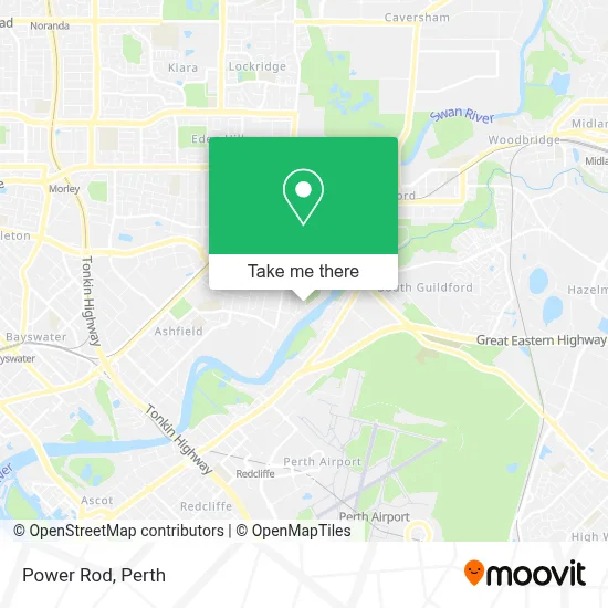 Power Rod map