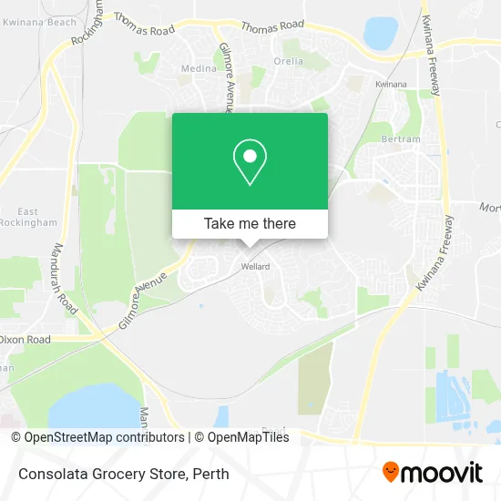 Mapa Consolata Grocery Store