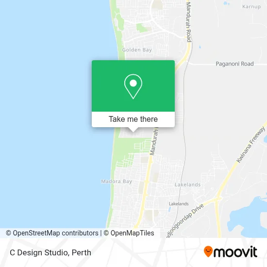 C Design Studio map