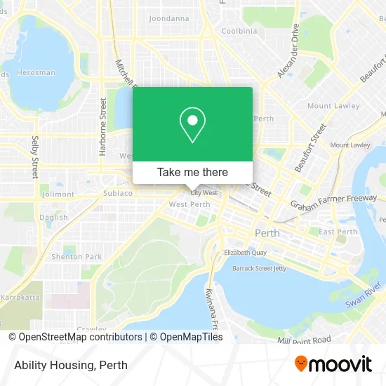 Mapa Ability Housing