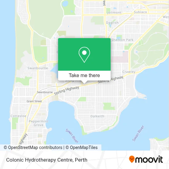 Mapa Colonic Hydrotherapy Centre