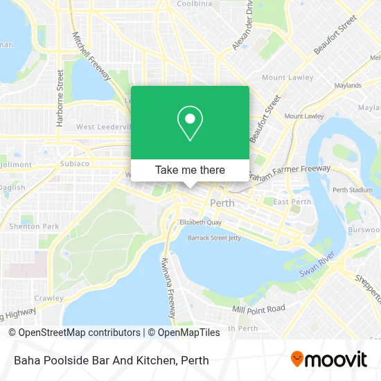 Baha Poolside Bar And Kitchen map