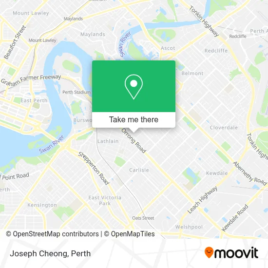 Mapa Joseph Cheong