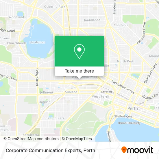 Corporate Communication Experts map