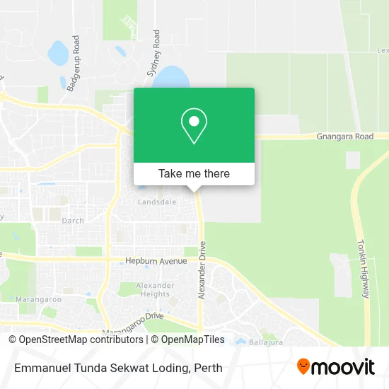 Mapa Emmanuel Tunda Sekwat Loding