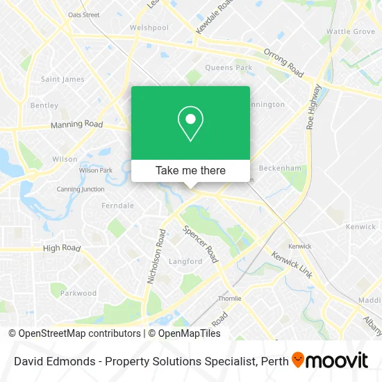 Mapa David Edmonds - Property Solutions Specialist