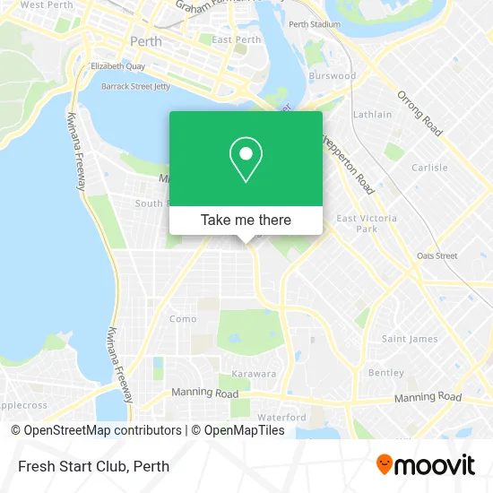 Mapa Fresh Start Club