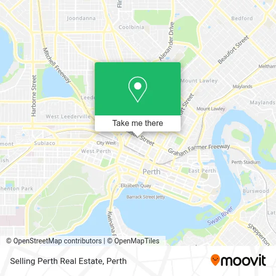 Mapa Selling Perth Real Estate