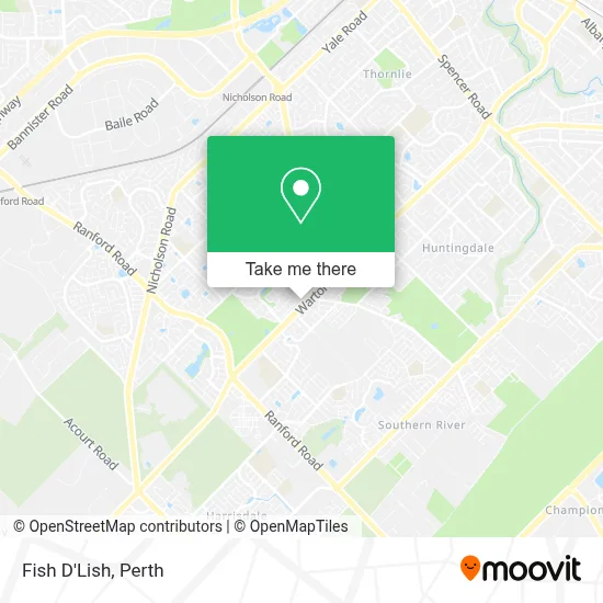 Mapa Fish D'Lish