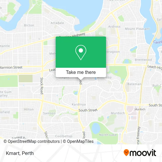 Mapa Kmart