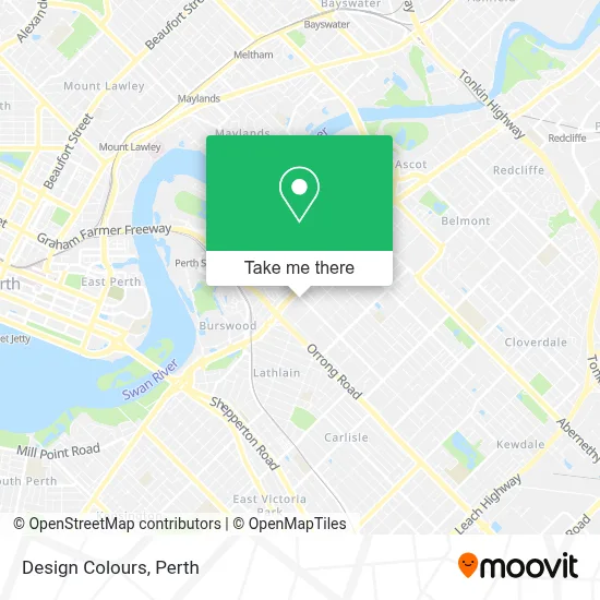 Design Colours map