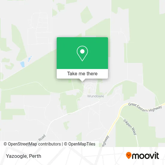 Mapa Yazoogle