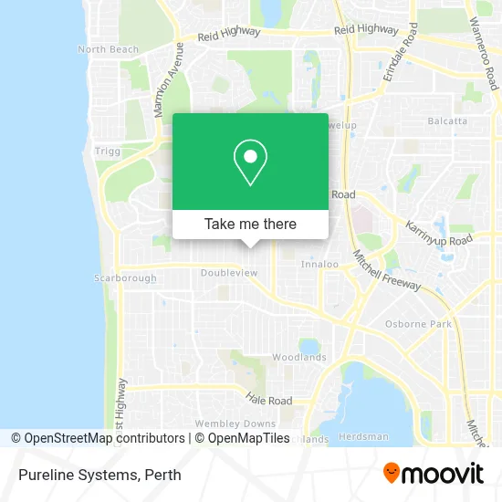 Pureline Systems map