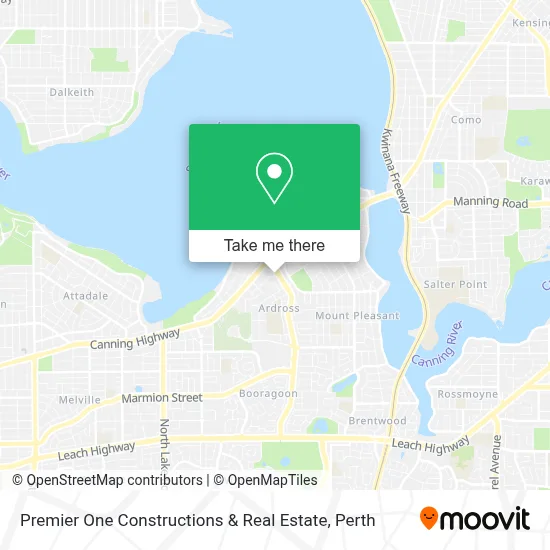 Mapa Premier One Constructions & Real Estate
