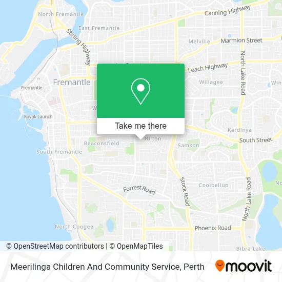 Mapa Meerilinga Children And Community Service