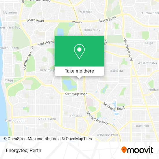 Mapa Energytec