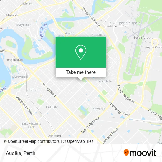Mapa Audika