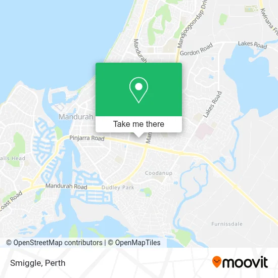Mapa Smiggle