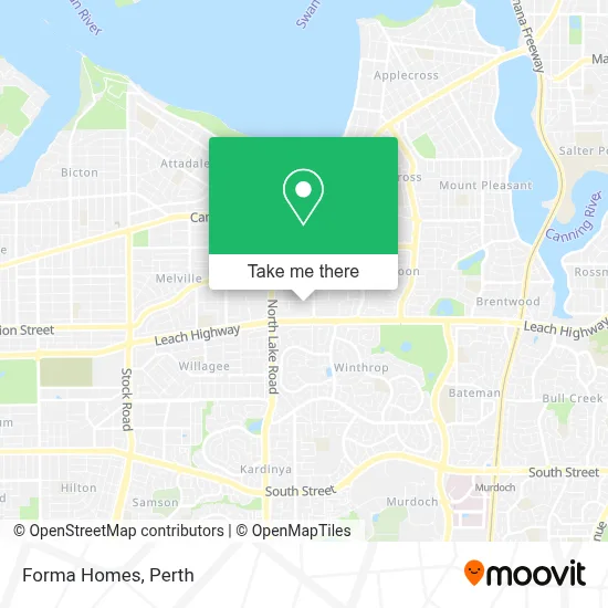 Mapa Forma Homes