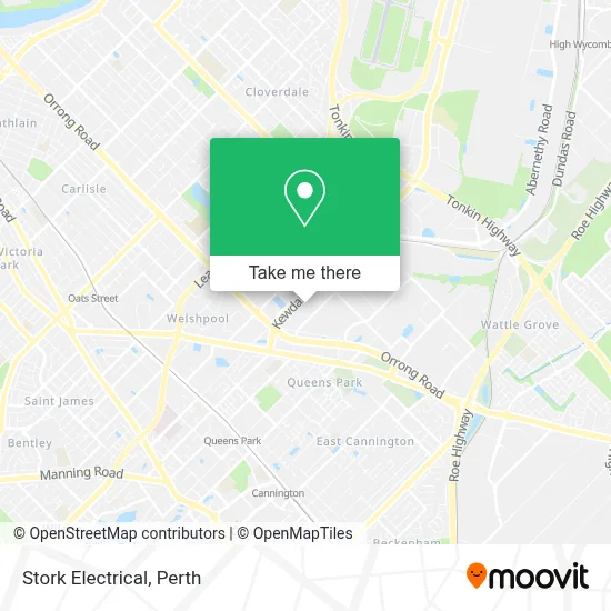 Mapa Stork Electrical