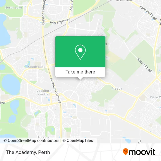 Mapa The Academy