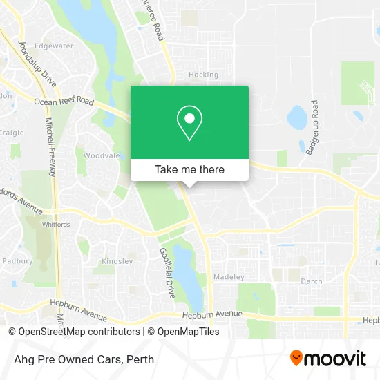 Mapa Ahg Pre Owned Cars