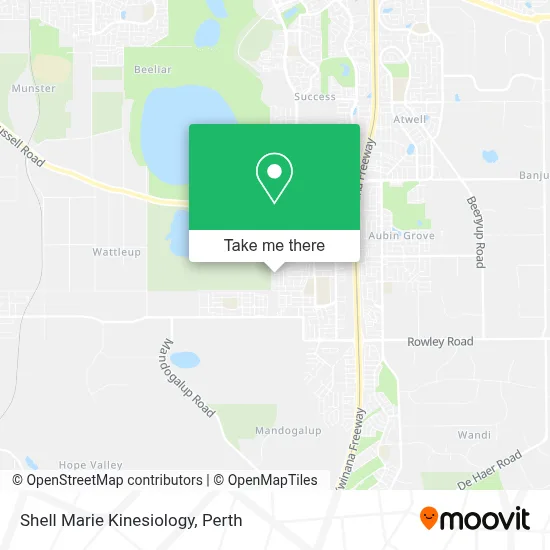 Mapa Shell Marie Kinesiology
