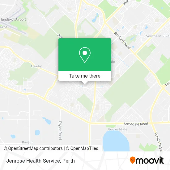 Mapa Jenrose Health Service