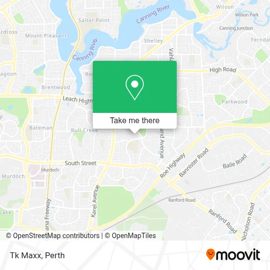 Mapa Tk Maxx