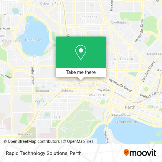 Mapa Rapid Technology Solutions