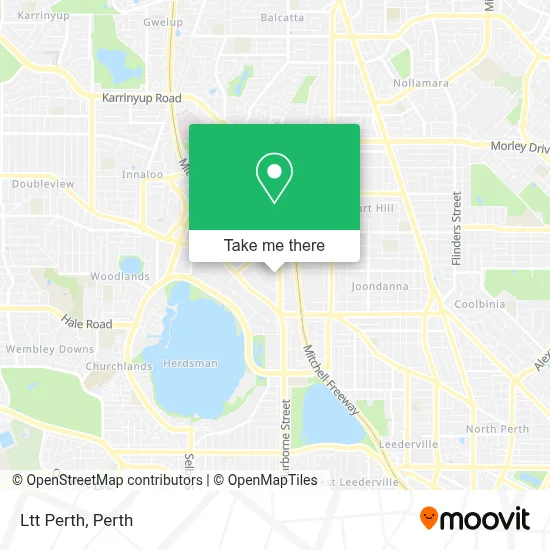 Mapa Ltt Perth