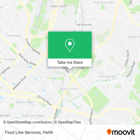 Mapa Fluid Line Services