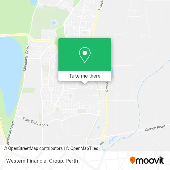 Mapa Western Financial Group