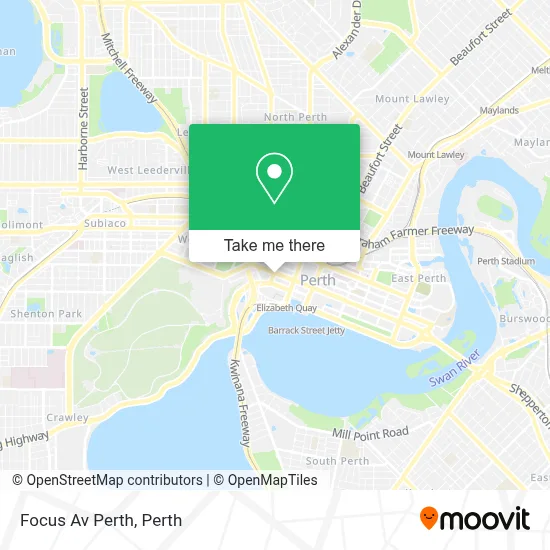Mapa Focus Av Perth