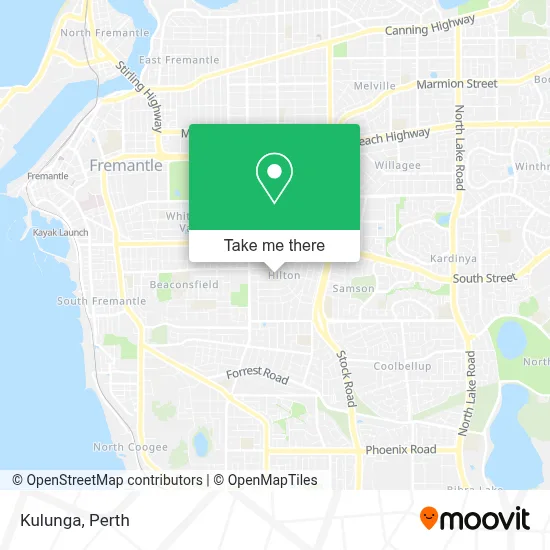 Mapa Kulunga